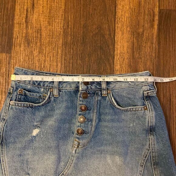 Free people jeans skirt - Picture 5 of 6